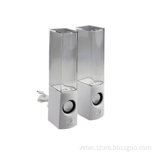 Dancing water speaker for the computer